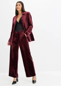 Femme bonprix Blazers|Blazer en velours doux