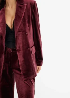 Femme bonprix Blazers|Blazer en velours doux