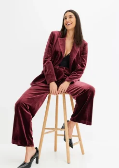 Femme bonprix Blazers|Blazer en velours doux