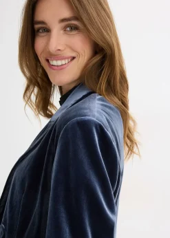 bonprix Blazer en velours doux|Femme Blazers