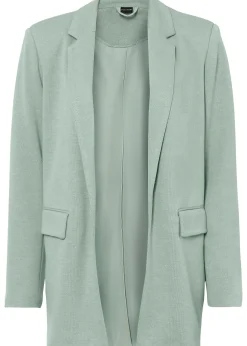 Femme bonprix Blazers|Blazer long en jersey avec poches