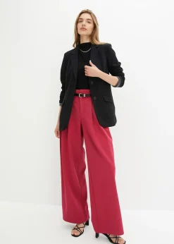 bonprix Blazer long en jersey coton|Femme Blazers