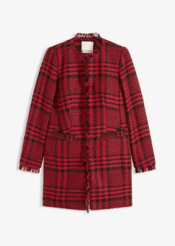 Femme bonprix Blazers|Blazer long en maille bouclette