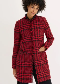 Femme bonprix Blazers|Blazer long en maille bouclette