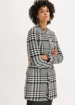 bonprix Blazer long en maille bouclette|Femme Blazers