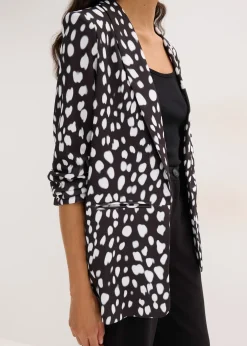 Femme bonprix Blazers|Blazer long imprimé