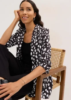 Femme bonprix Blazers|Blazer long imprimé