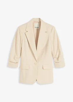 Femme bonprix Blazers|Blazer manches 3/4 ample en viscose