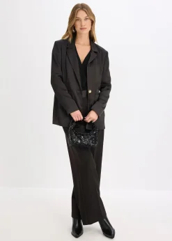 bonprix Blazer oversize en satin|Femme Blazers