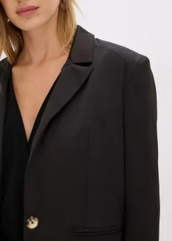 bonprix Blazer oversize en satin|Femme Blazers