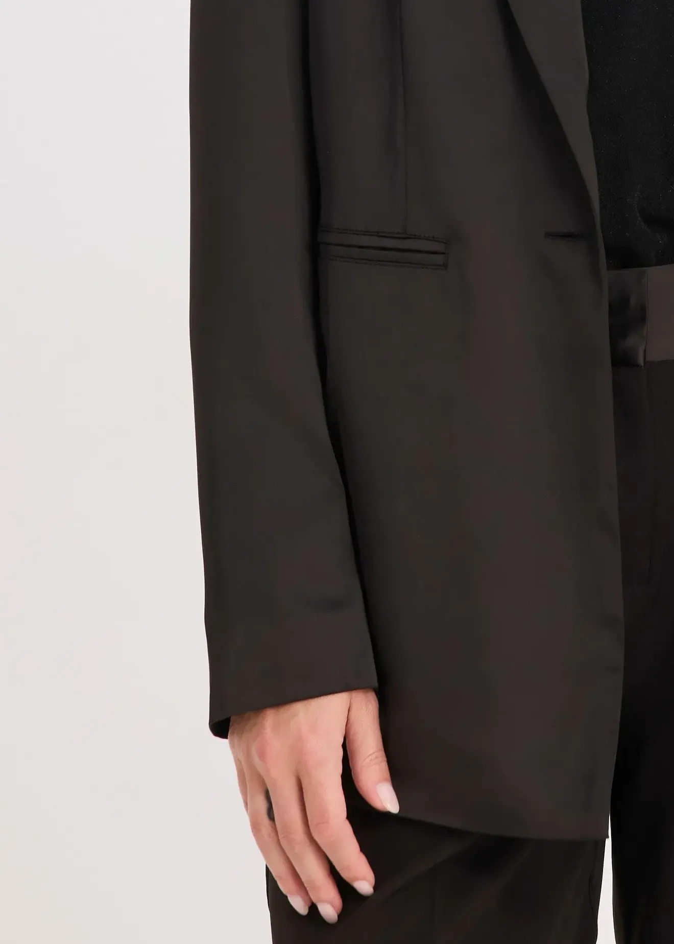 bonprix Blazer oversize en satin|Femme Blazers