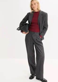 bonprix Blazer oversize en viscose mélangée|Femme Blazers