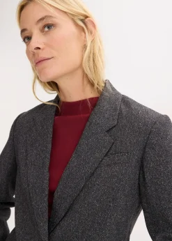 bonprix Blazer oversize en viscose mélangée|Femme Blazers