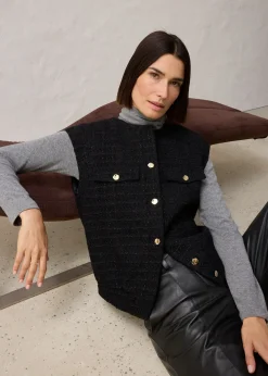 Femme bonprix Premium|Vestes & Manteaux|Blazer sans manches