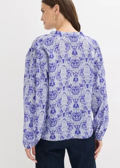 bonprix Blouse 100% coton|Femme Chemisiers