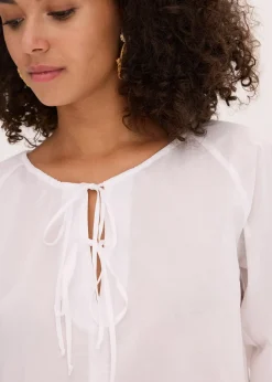bonprix Blouse 100% coton|Femme Chemisiers