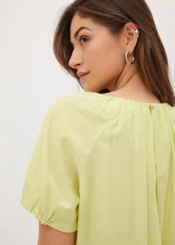 Femme bonprix Chemisiers|T-Shirts & Tops|Blouse à effet froissé texturé