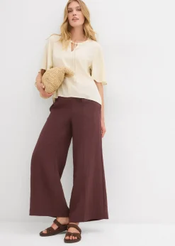 bonprix Blouse à manches papillon|Femme Chemisiers