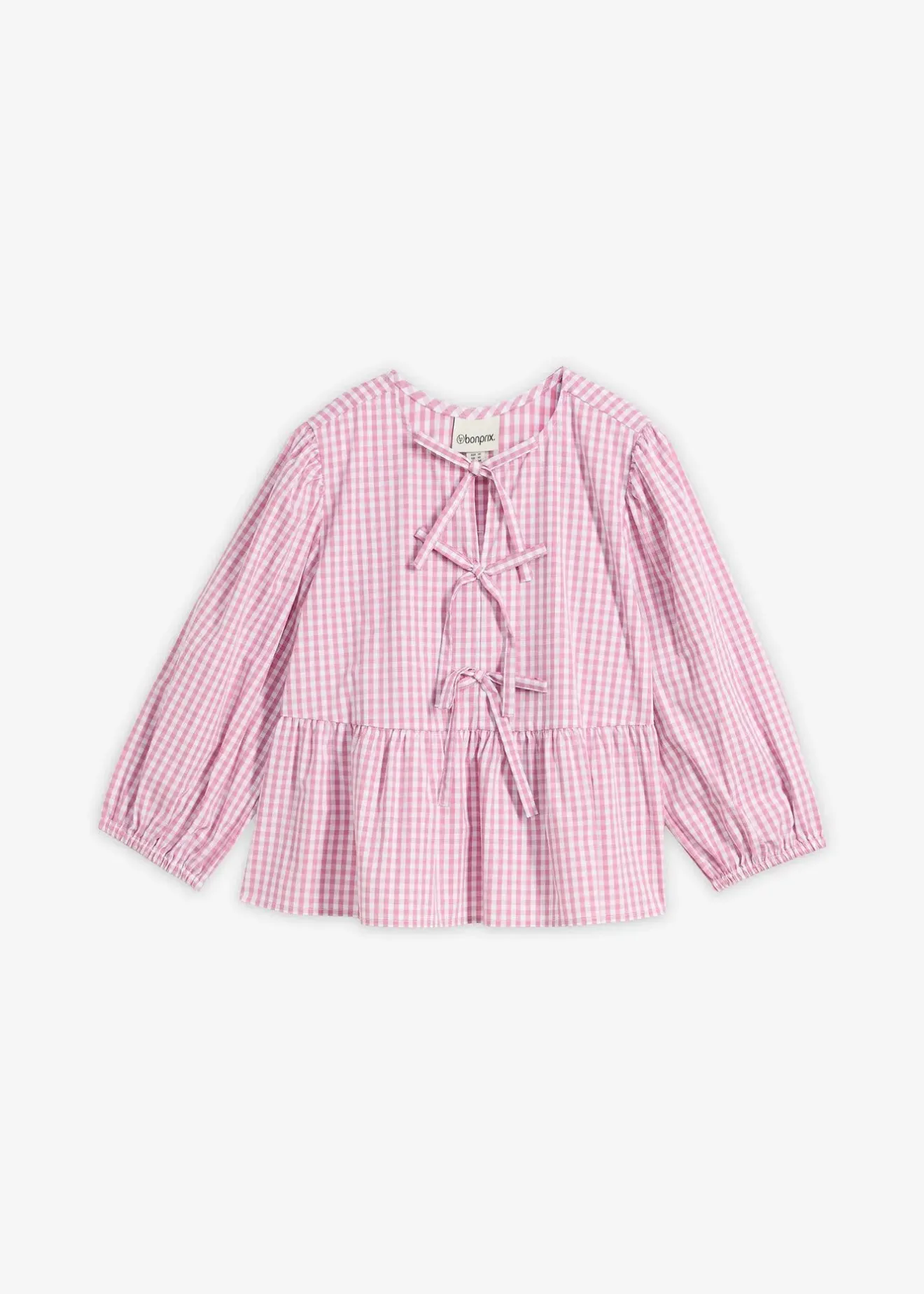 bonprix Blouse à nouettes|Femme Chemisiers