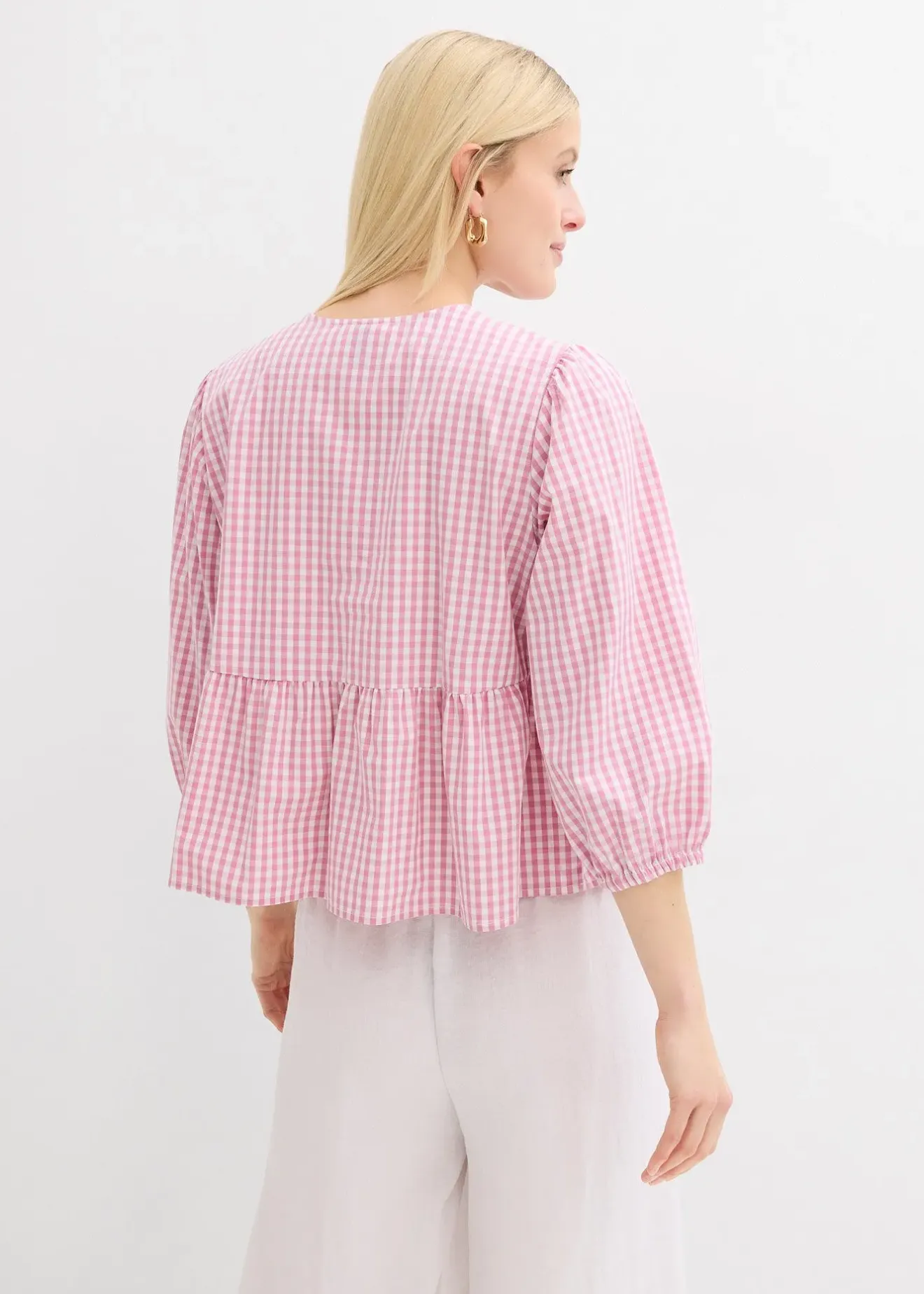 bonprix Blouse à nouettes|Femme Chemisiers