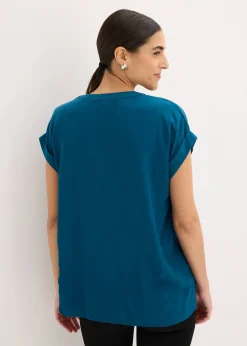 bonprix Blouse 100% viscose|Femme Chemisiers