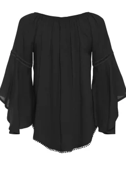 bonprix Blouse ample 100% viscose|Femme Chemisiers