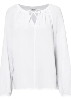 Femme bonprix Chemisiers|Blouse ample en gaze de coton
