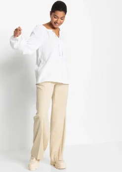 Femme bonprix Chemisiers|Blouse ample en gaze de coton