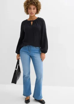 bonprix Blouse ample en gaze de coton|Femme Chemisiers