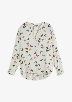 bonprix Blouse ample en viscose fluide|Femme Chemisiers