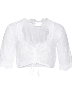 bonprix Blouse de dirndl en dentelle|Femme Chemisiers