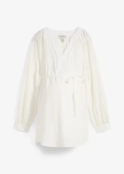 bonprix Blouse de grossesse en gaze de coton|Femme Femme Enceinte