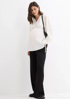 bonprix Blouse de grossesse en gaze de coton|Femme Femme Enceinte