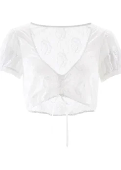 Femme bonprix Chemisiers|Blouse Dirndl en dentelle