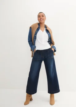 bonprix Blouse douce en viscose|Femme Chemisiers