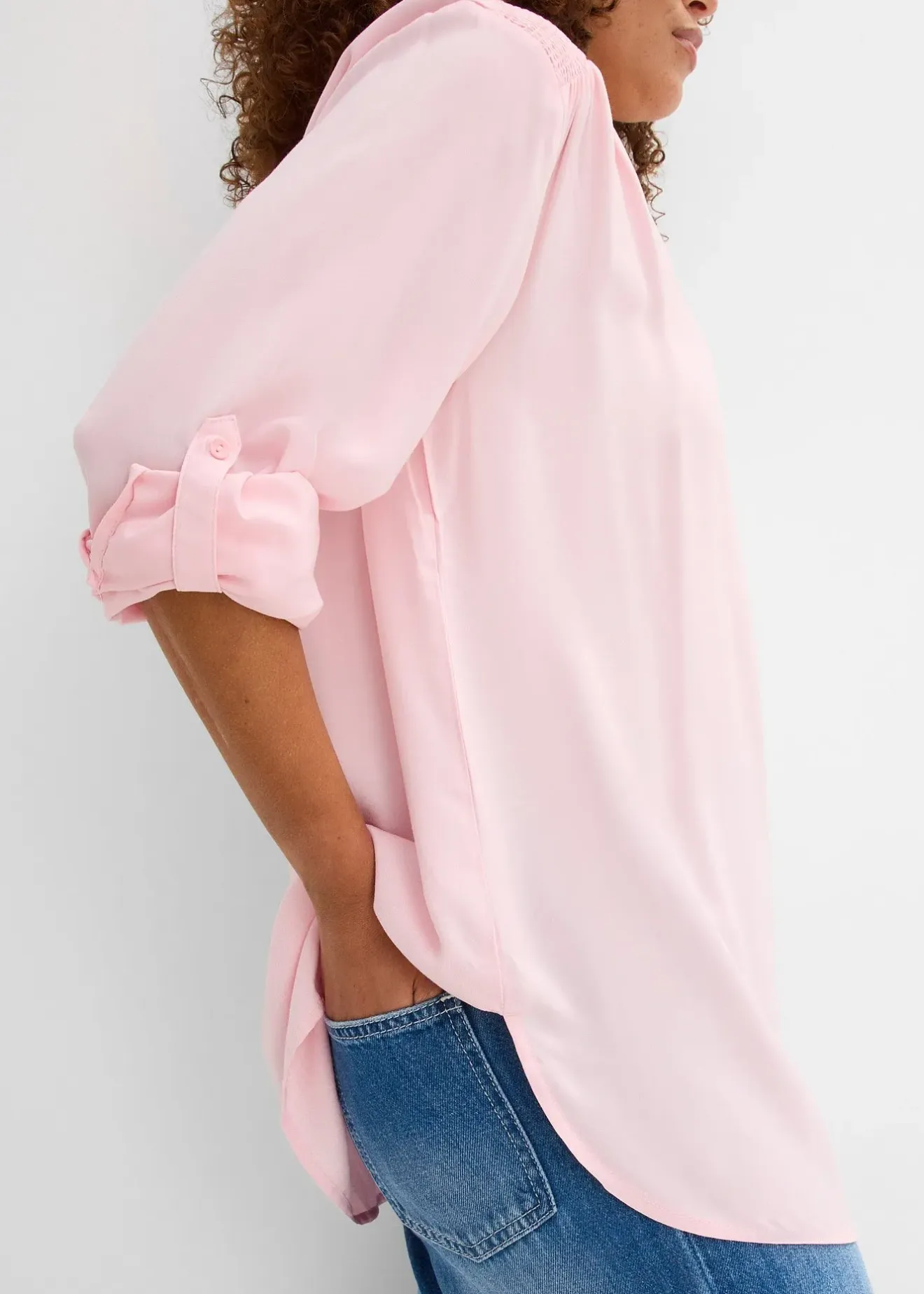 bonprix Blouse douce en viscose|Femme Chemisiers