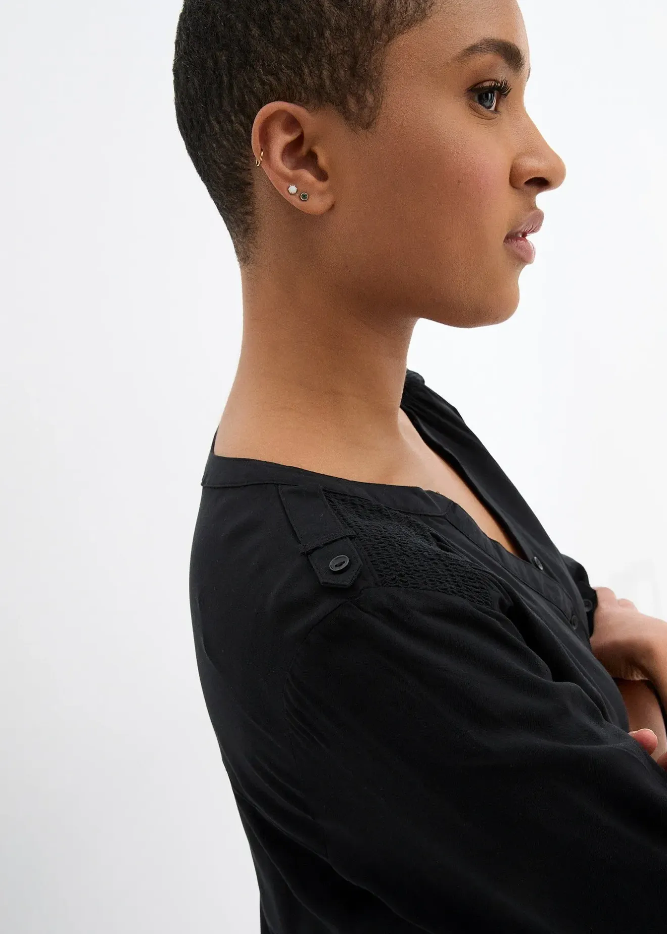 bonprix Blouse douce en viscose|Femme Chemisiers