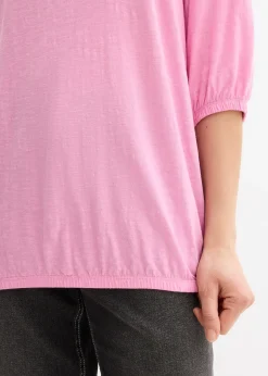 bonprix Blouse en jersey 100% coton|Femme T-Shirts & Tops