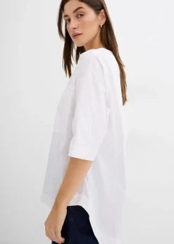 Femme bonprix Chemisiers|Blouse en jersey oversize