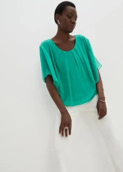 Femme bonprix Chemisiers|Blouse en mousseline