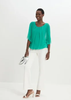 Femme bonprix Chemisiers|Blouse en mousseline