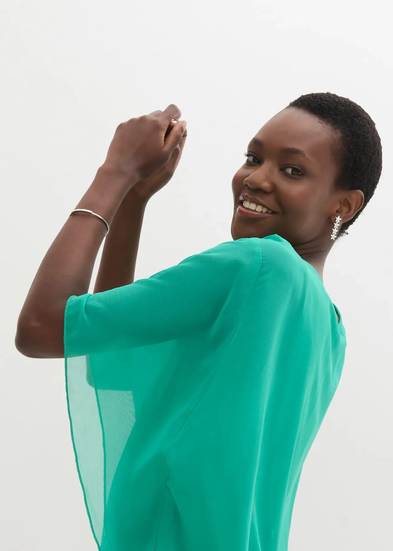 Femme bonprix Chemisiers|Blouse en mousseline