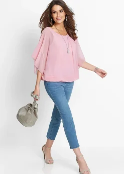 Femme bonprix Chemisiers|Blouse en mousseline