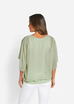 Femme bonprix Chemisiers|Blouse en mousseline