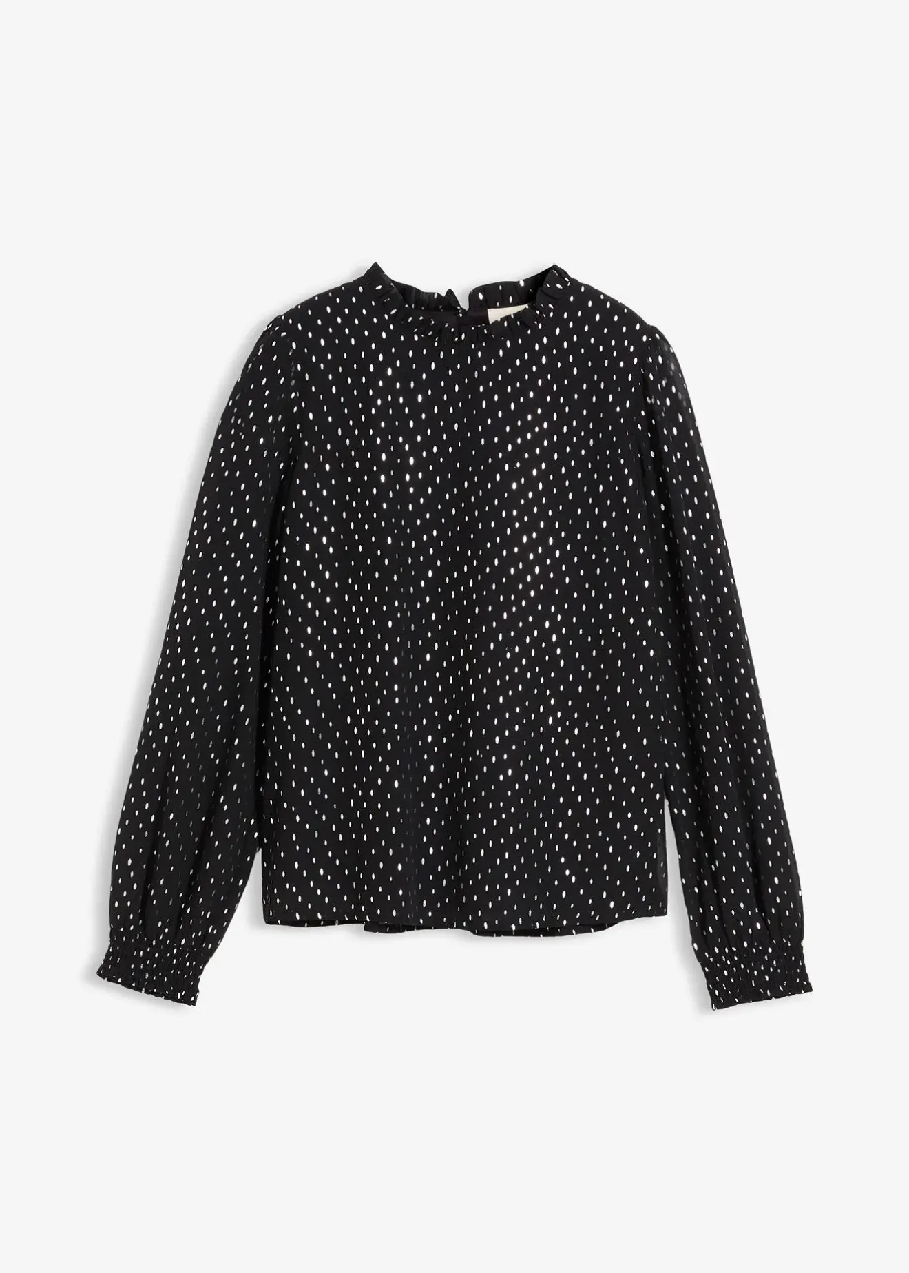 bonprix Blouse en mousseline à col volanté|Enfant Vêtements Enfant|Filles 9-16 Ans·T-Shirts & Chemisiers