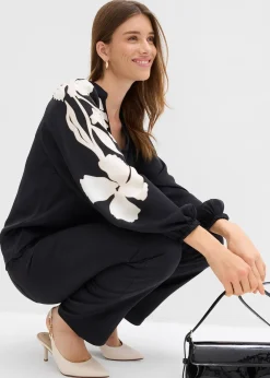 bonprix Blouse en mousseline imprimée|Femme Chemisiers