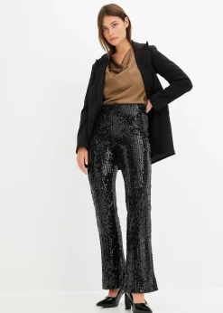 bonprix Blouse en satin fin|Femme Chemisiers