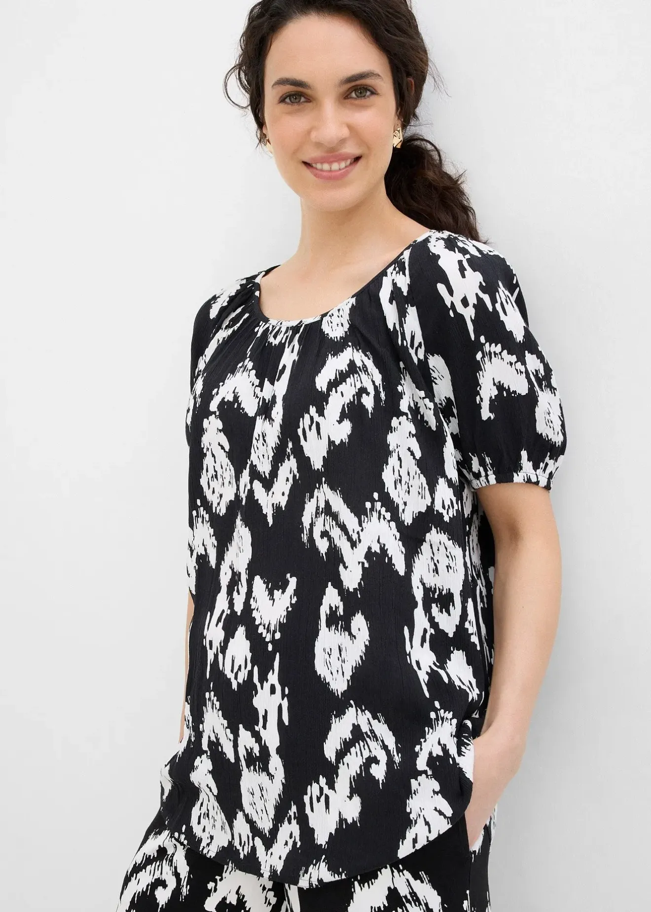 bonprix Blouse en viscose|Femme Deux Pièces & Ensembles|Chemisiers