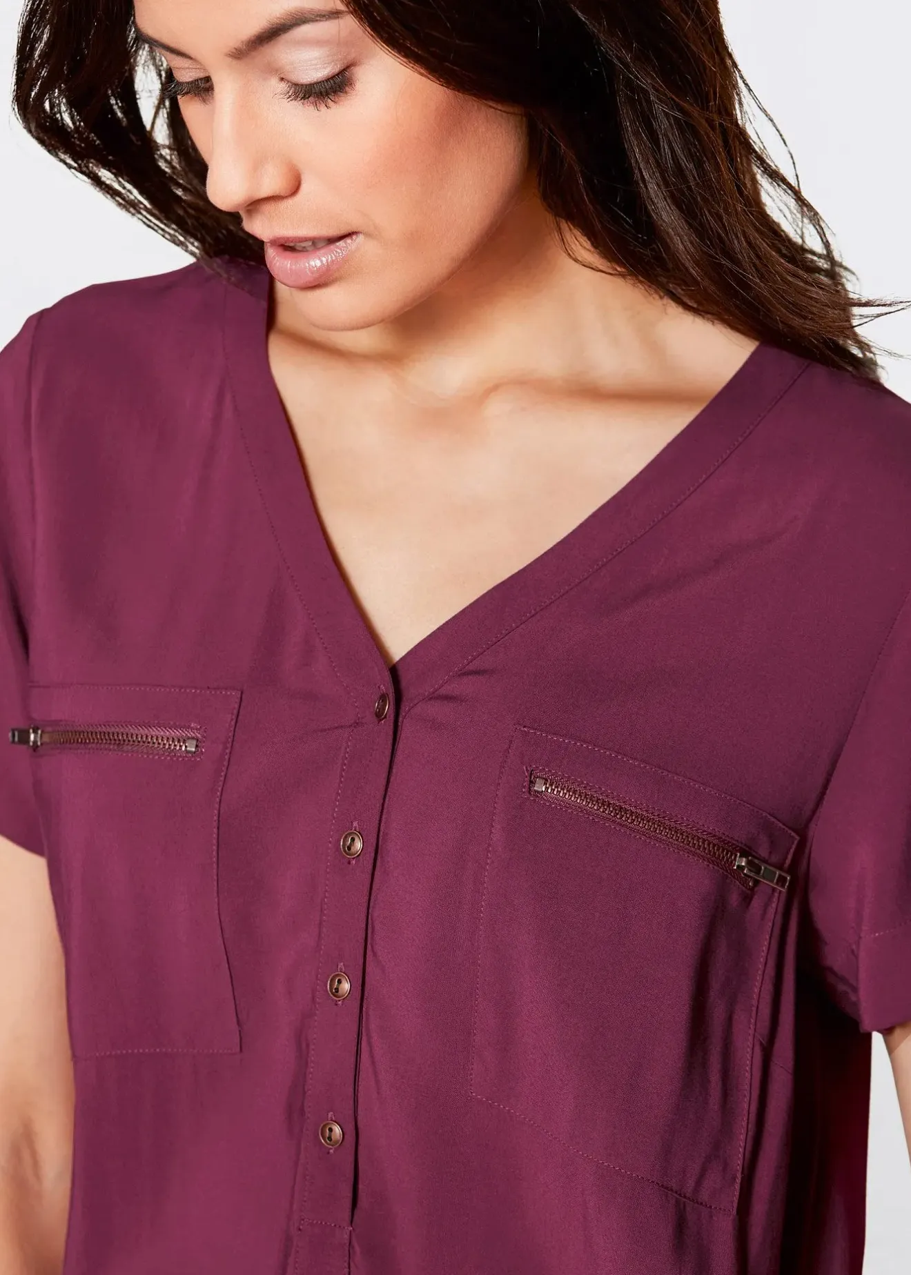 Femme bonprix Chemisiers|Blouse en viscose
