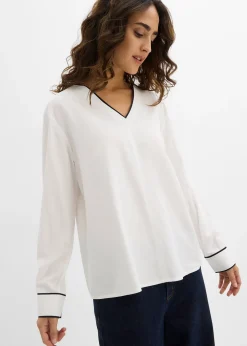 Femme bonprix Chemisiers|Blouse en viscose fluide